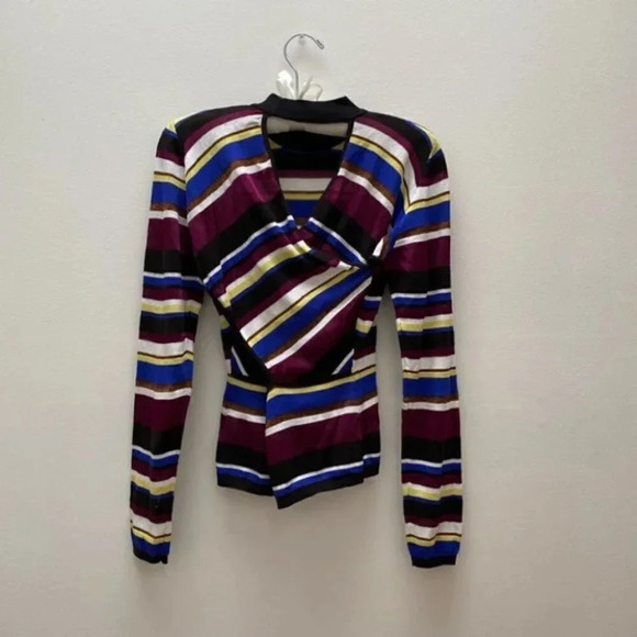 Rachel Roy - Cut-out striped sweater - Picture 5 of 7